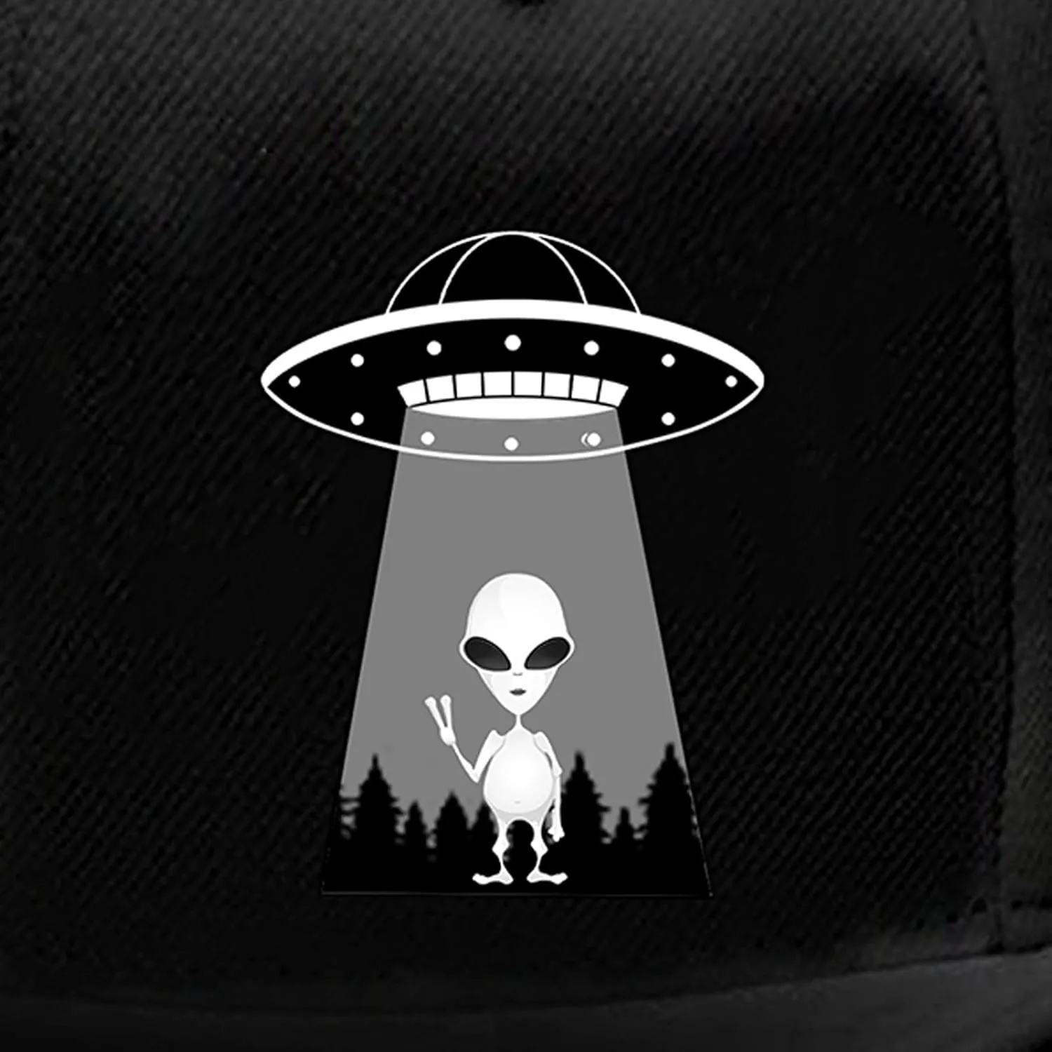 Snapback Hats for Men Skull Hat Flat Bill Hat for Boy Snap Backpack Baseball Cap Skeleton Hand Black