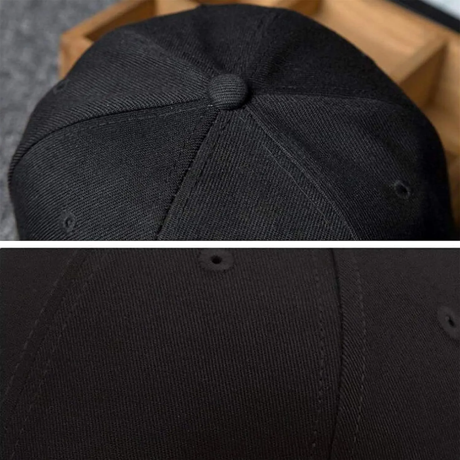 Snapback Hats for Men Skull Hat Flat Bill Hat for Boy Snap Backpack Baseball Cap Skeleton Hand Black