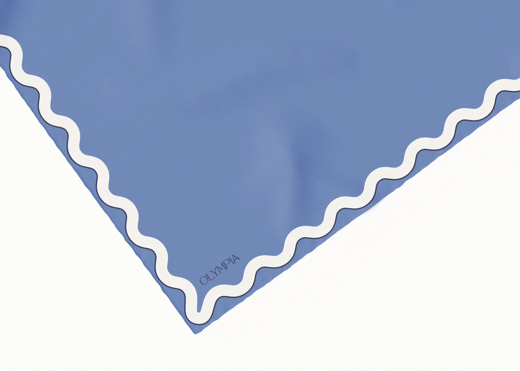 Sophie Granada Sky Silk Scarf - 89x89cm