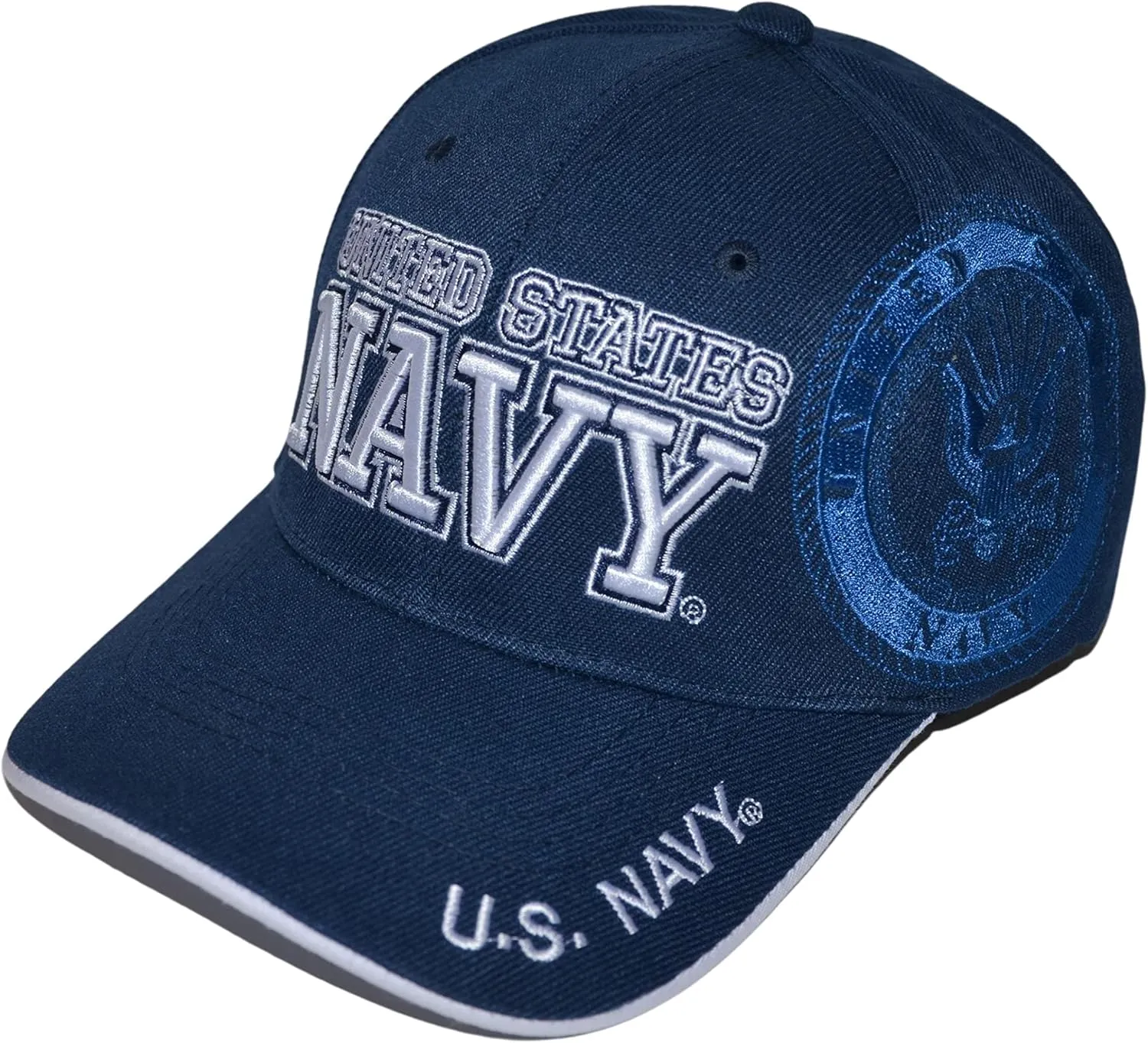 US Navy Hat Official Licensed Military Cap, Unisex Armed Forces Baseball Hat