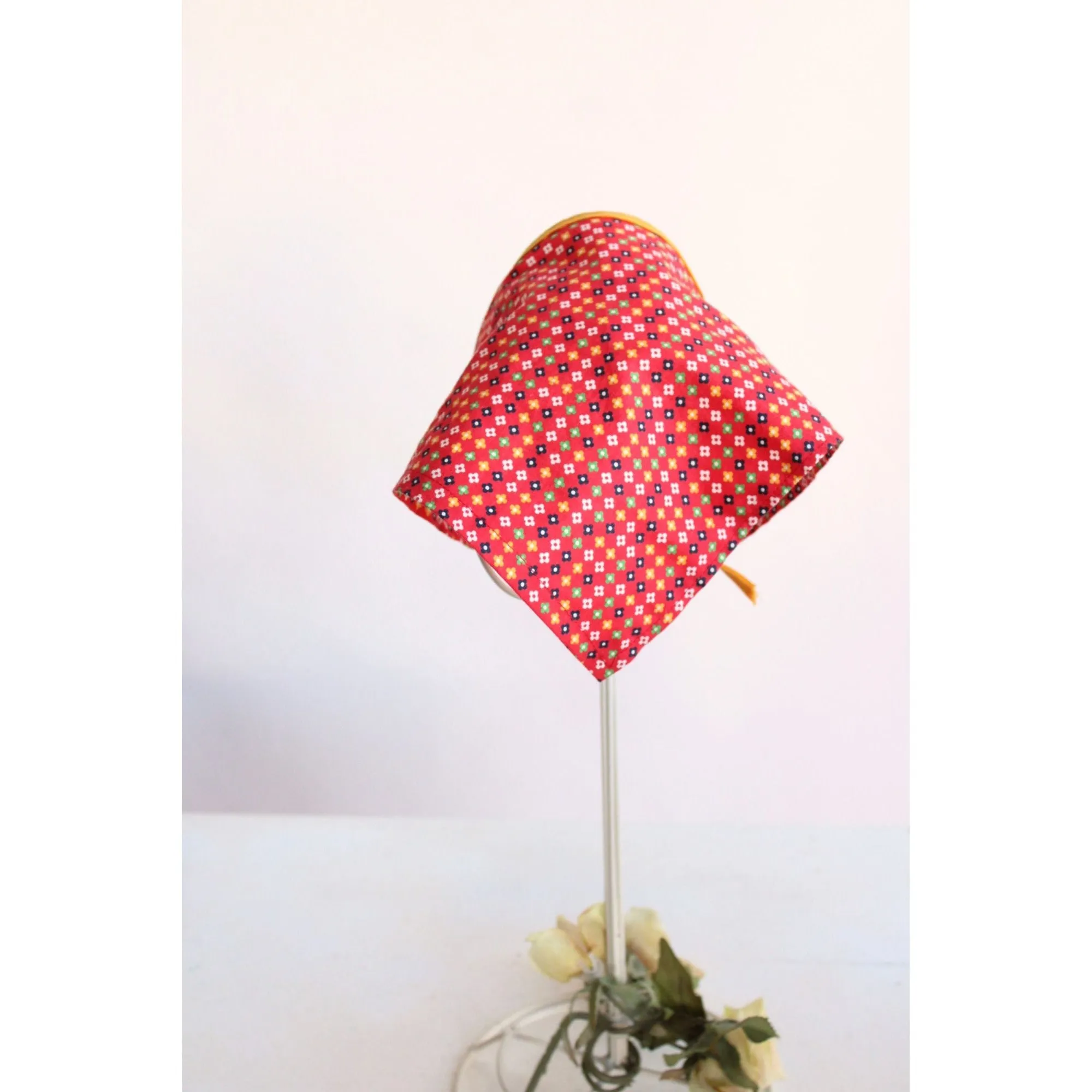 Vintage 1960s 1970s Kerchief or Head Scarf