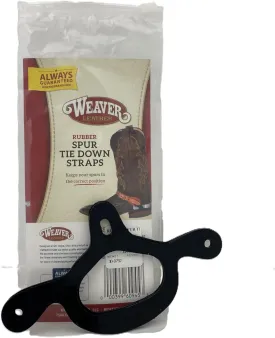 Weaver Leather Rubber SPUR TIE Down Straps