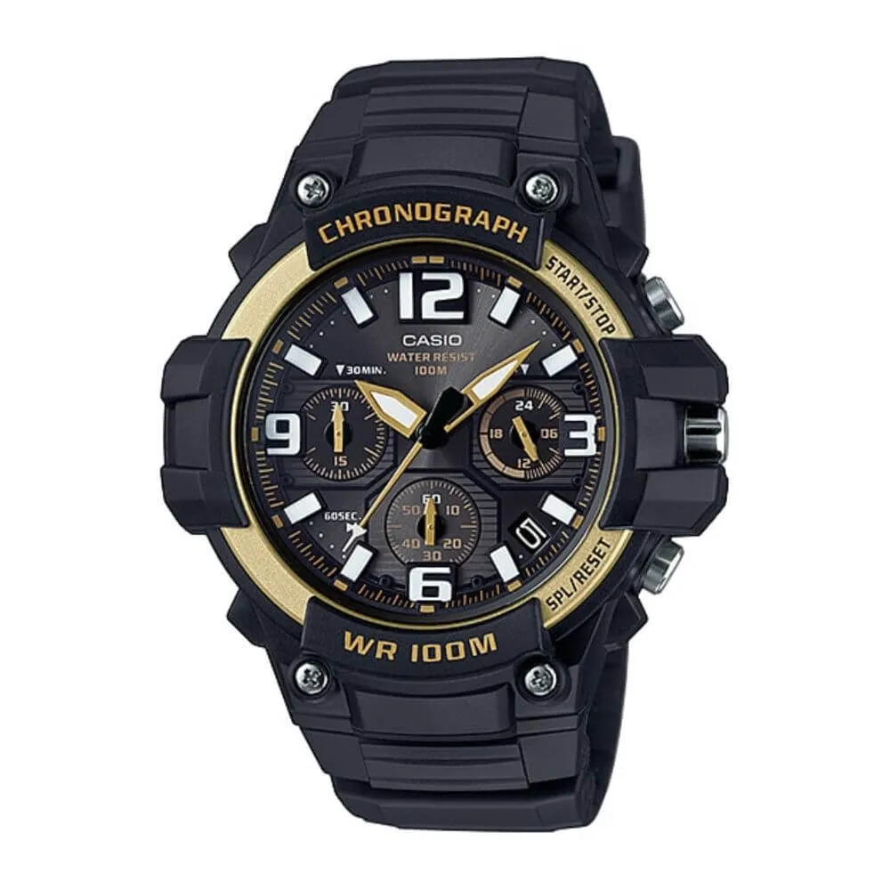 WW0531 Casio Youth Chronograph Sports Resin Belt Watch MCW-100H-9A2VDF