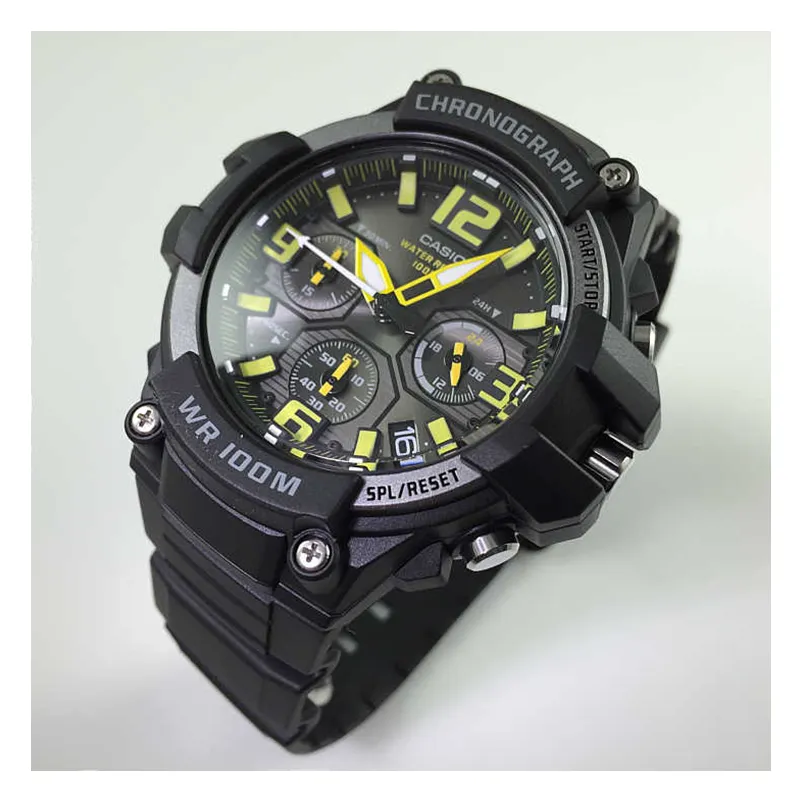WW0532 Casio Youth Chronograph Sports Resin Belt Watch MCW-100H-9AVDF
