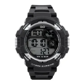WW0760 Q&Q Digital Sports Fiber Belt Watch M143J002Y
