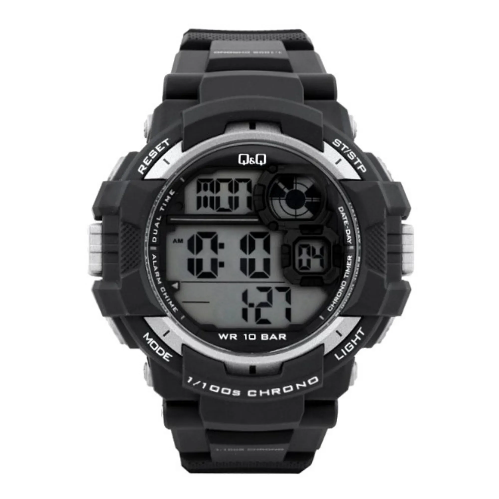 WW0760 Q&Q Digital Sports Fiber Belt Watch M143J002Y