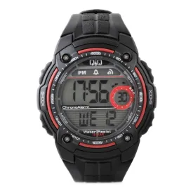 WW0763 Q&Q Digital Sports Fiber Belt Watch M075J002Y