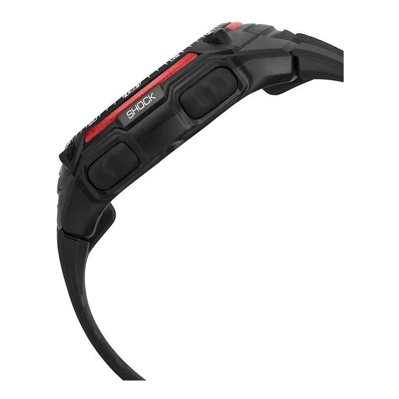 WW0763 Q&Q Digital Sports Fiber Belt Watch M075J002Y