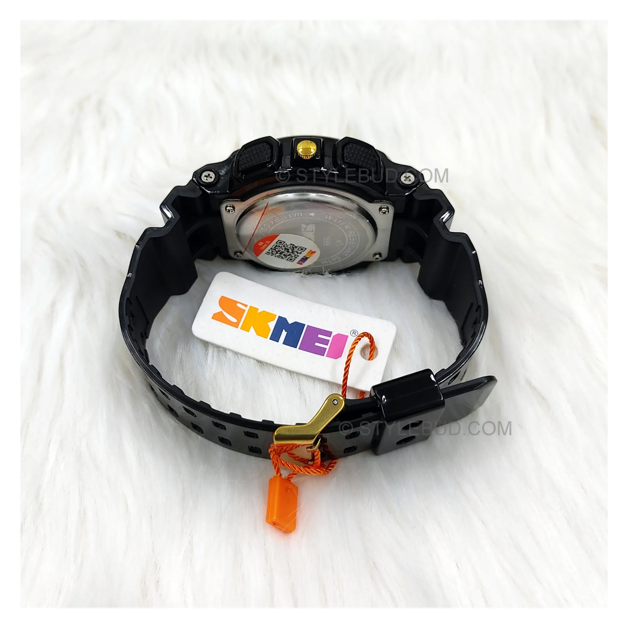 WW1522 SKMEI Sports Dual Time Fiber Belt Watch 1688