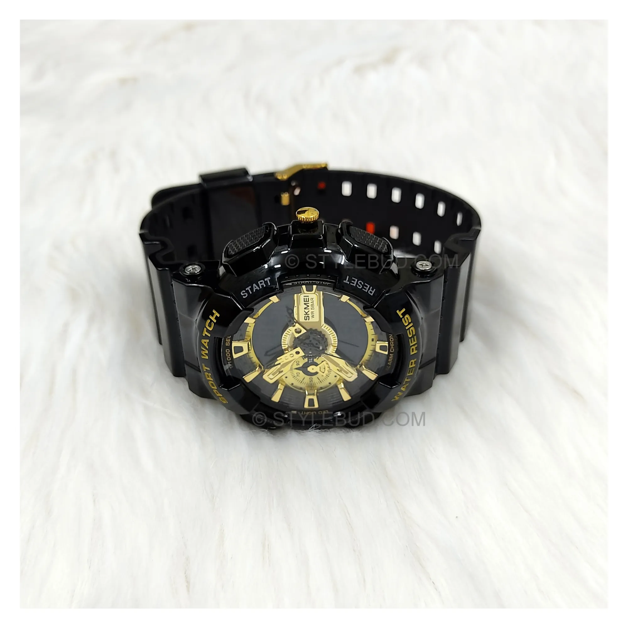 WW1522 SKMEI Sports Dual Time Fiber Belt Watch 1688