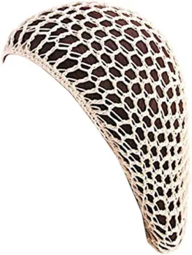 xzbailisha Women's Colored Short Hair Net Snoods