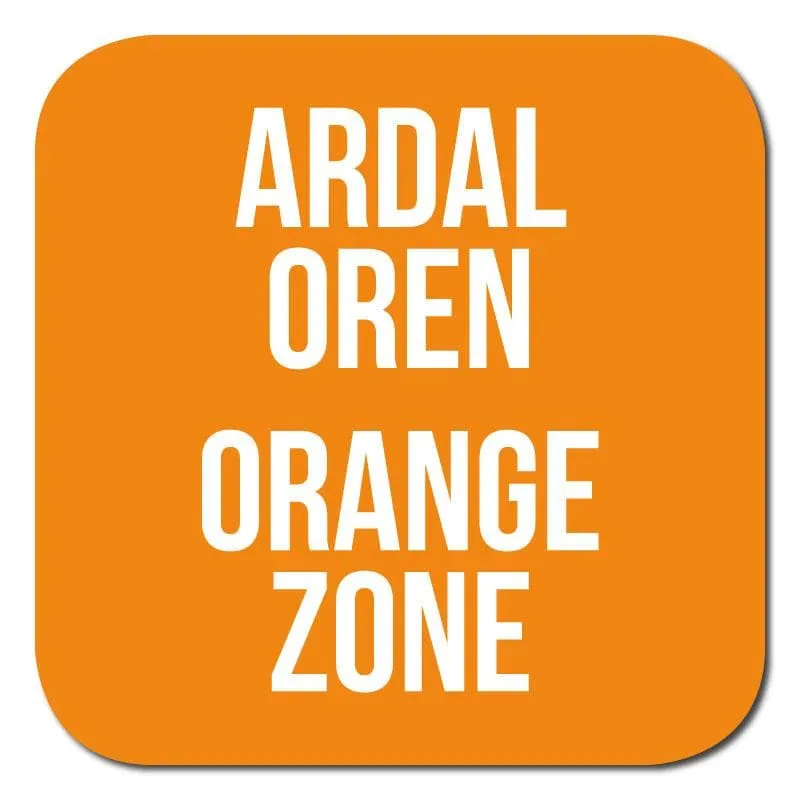 Zone Colours, Bilingual Welsh Carpet Stickers